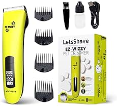 LetsShave EZ-WIZZY Pet Trimmer